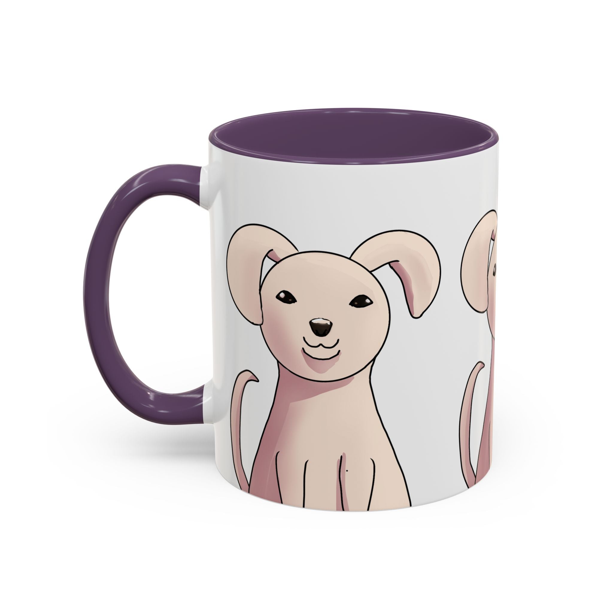 Cute Pink Puppy Coffee Mug - Accent 11/15oz