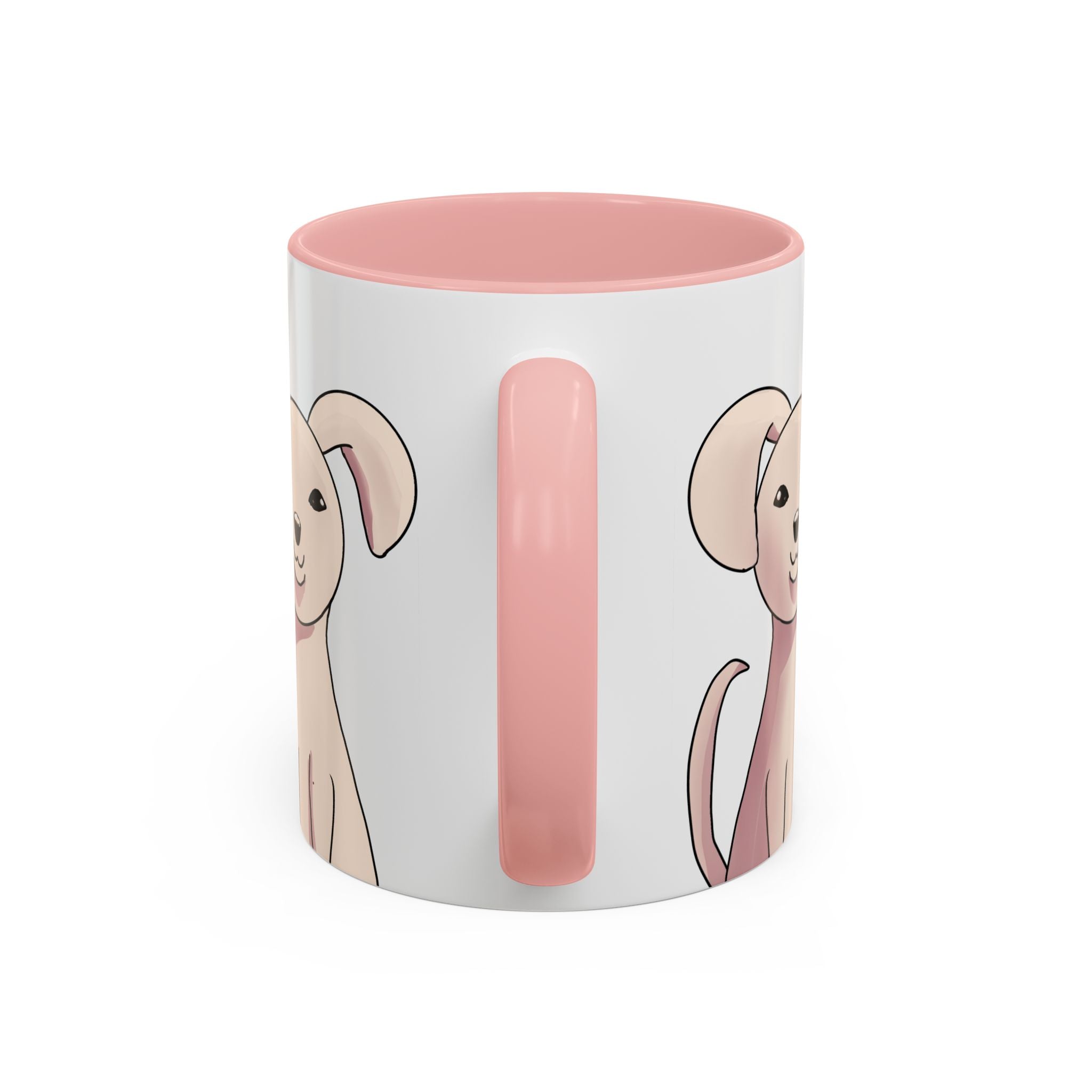 Cute Pink Puppy Coffee Mug - Accent 11/15oz