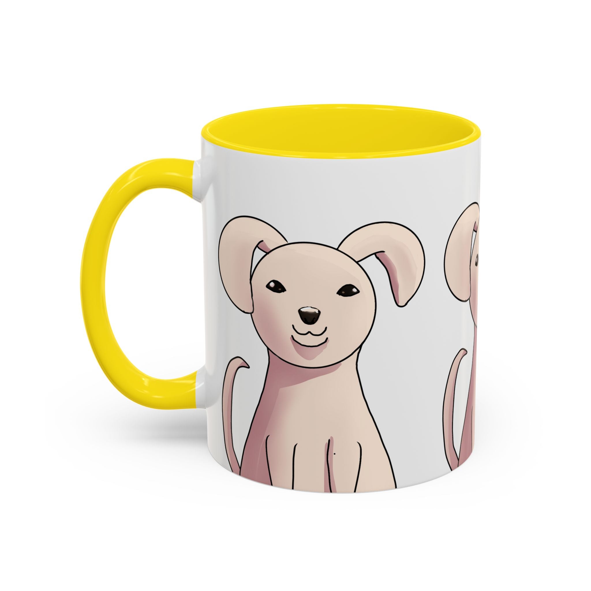 Cute Pink Puppy Coffee Mug - Accent 11/15oz
