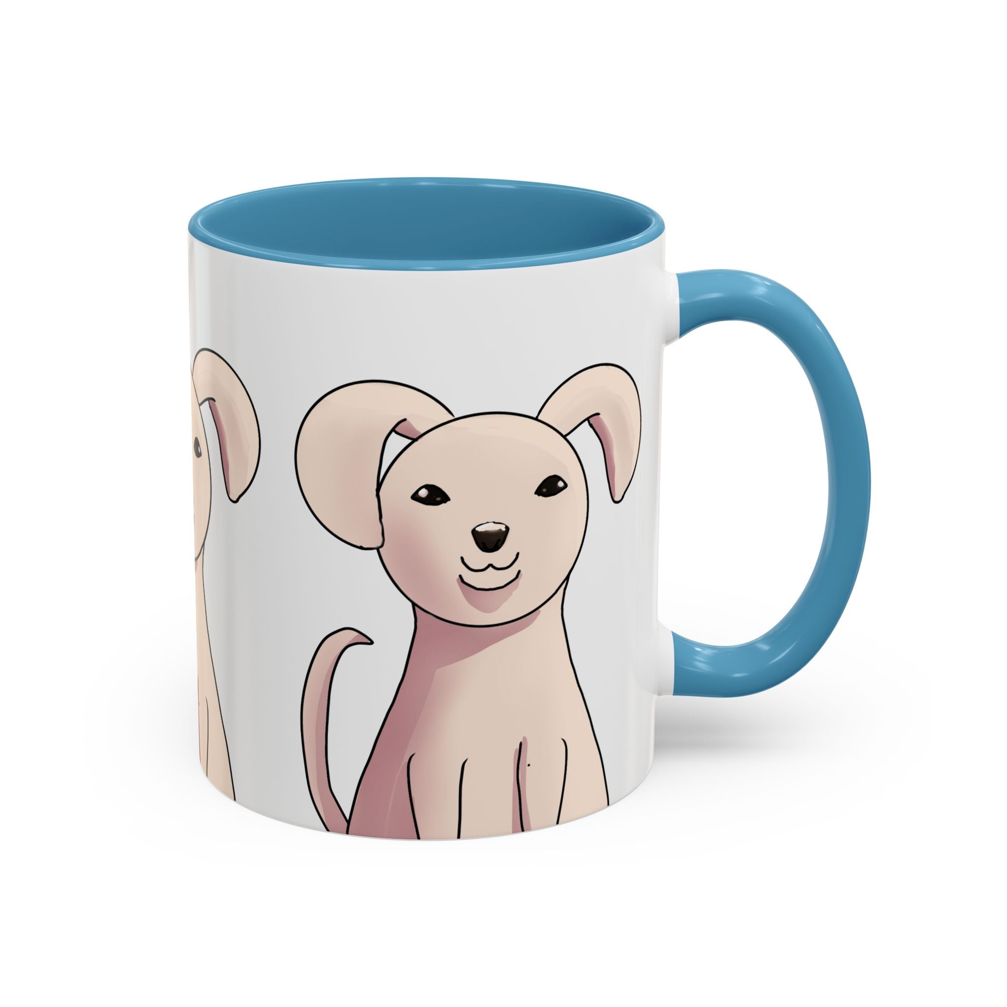 Cute Pink Puppy Coffee Mug - Accent 11/15oz