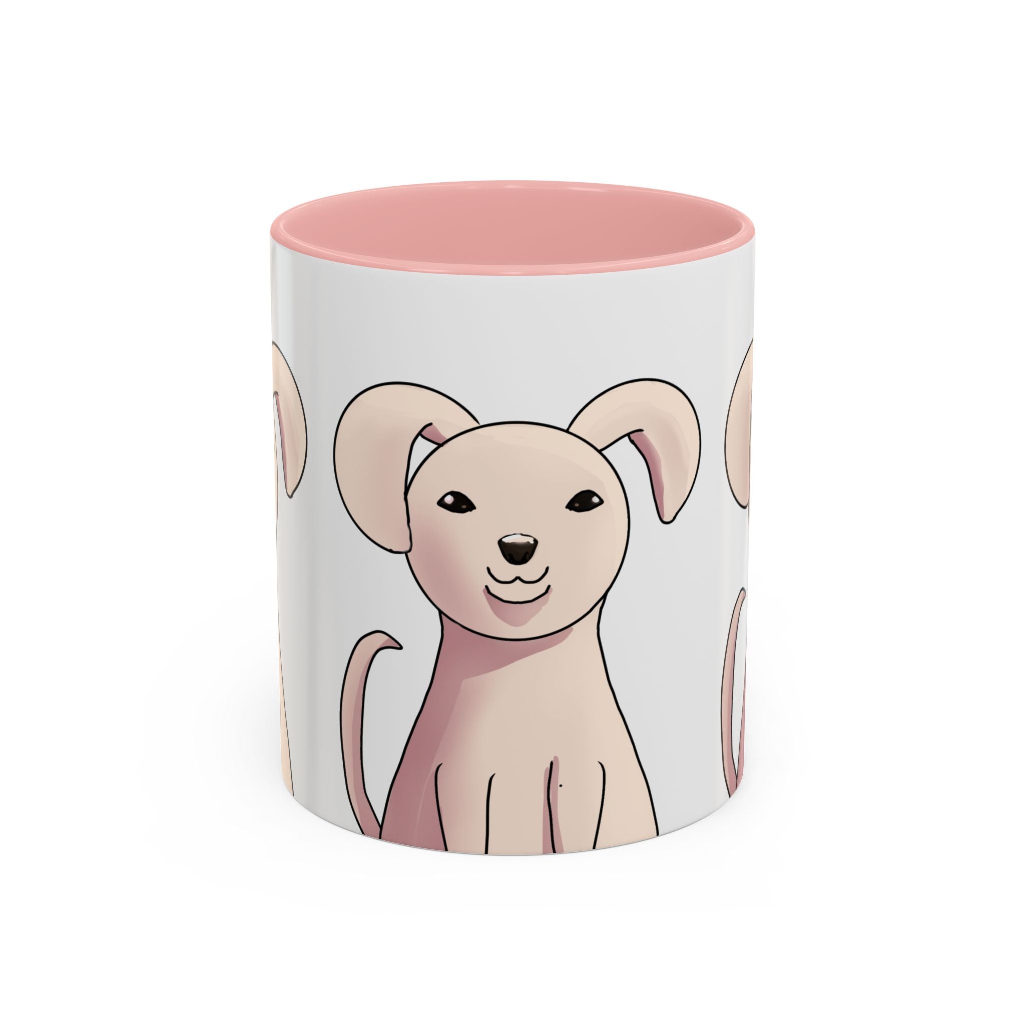 Cute Pink Puppy Coffee Mug - Accent 11/15oz