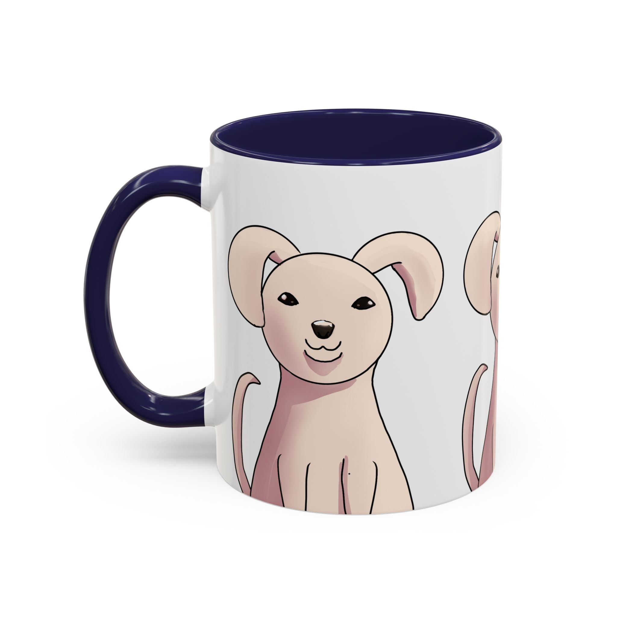 Cute Pink Puppy Coffee Mug - Accent 11/15oz