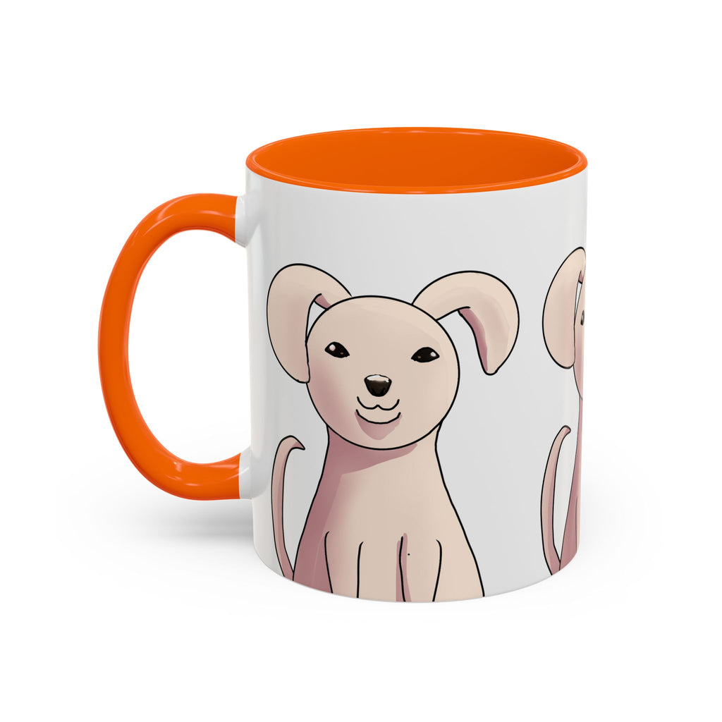Cute Pink Puppy Coffee Mug - Accent 11/15oz