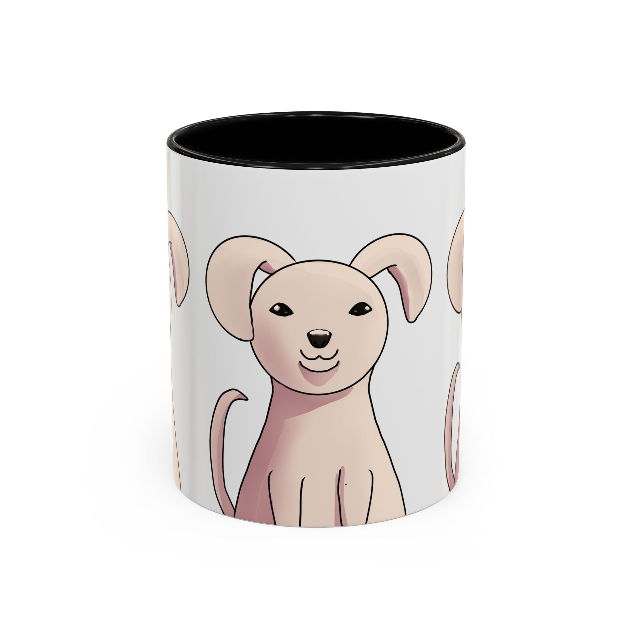 Cute Pink Puppy Coffee Mug - Accent 11/15oz