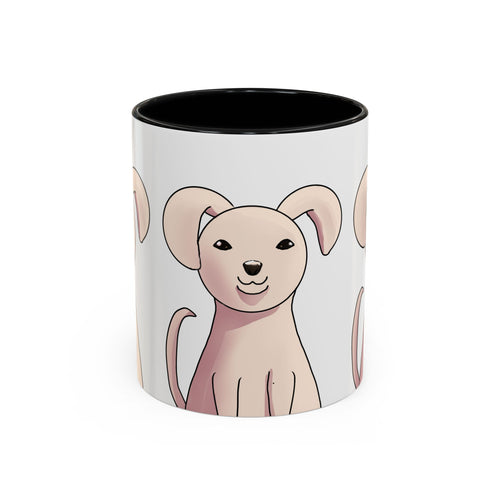 Cute Pink Puppy Coffee Mug - Accent 11/15oz