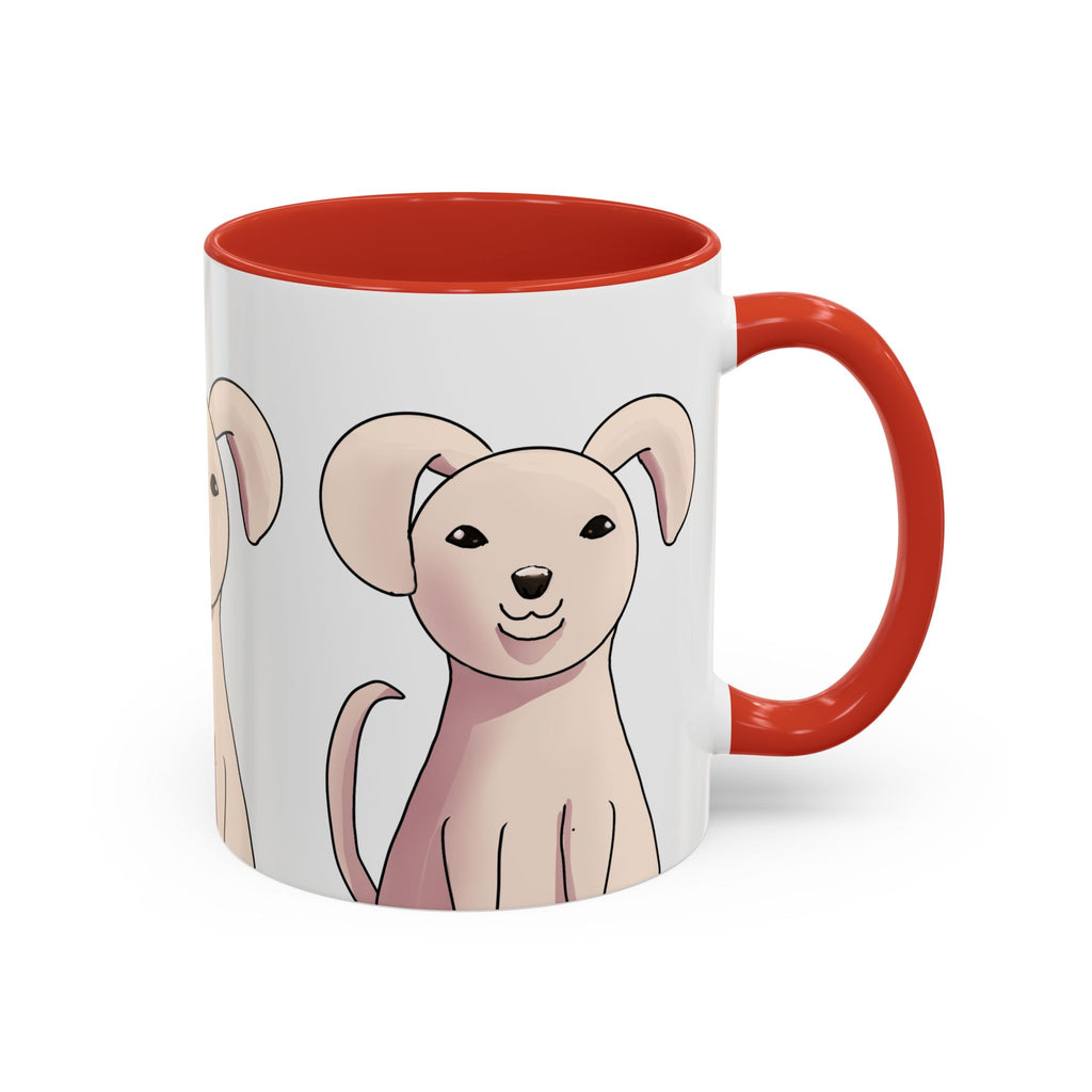 Cute Pink Puppy Coffee Mug - Accent 11/15oz