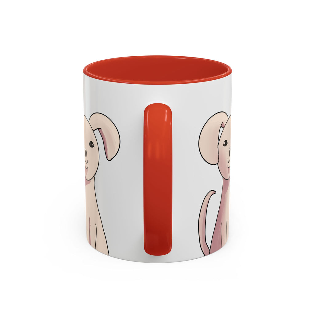 Cute Pink Puppy Coffee Mug - Accent 11/15oz