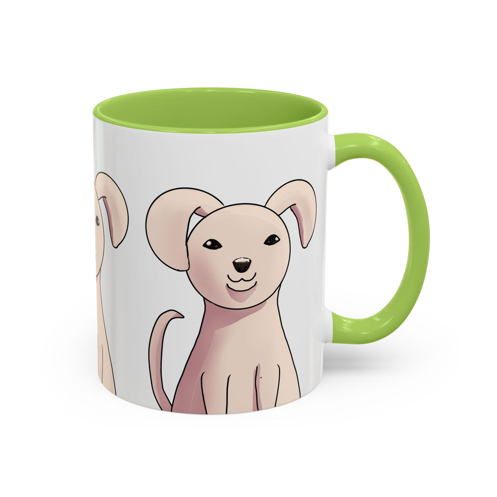 Cute Pink Puppy Coffee Mug - Accent 11/15oz