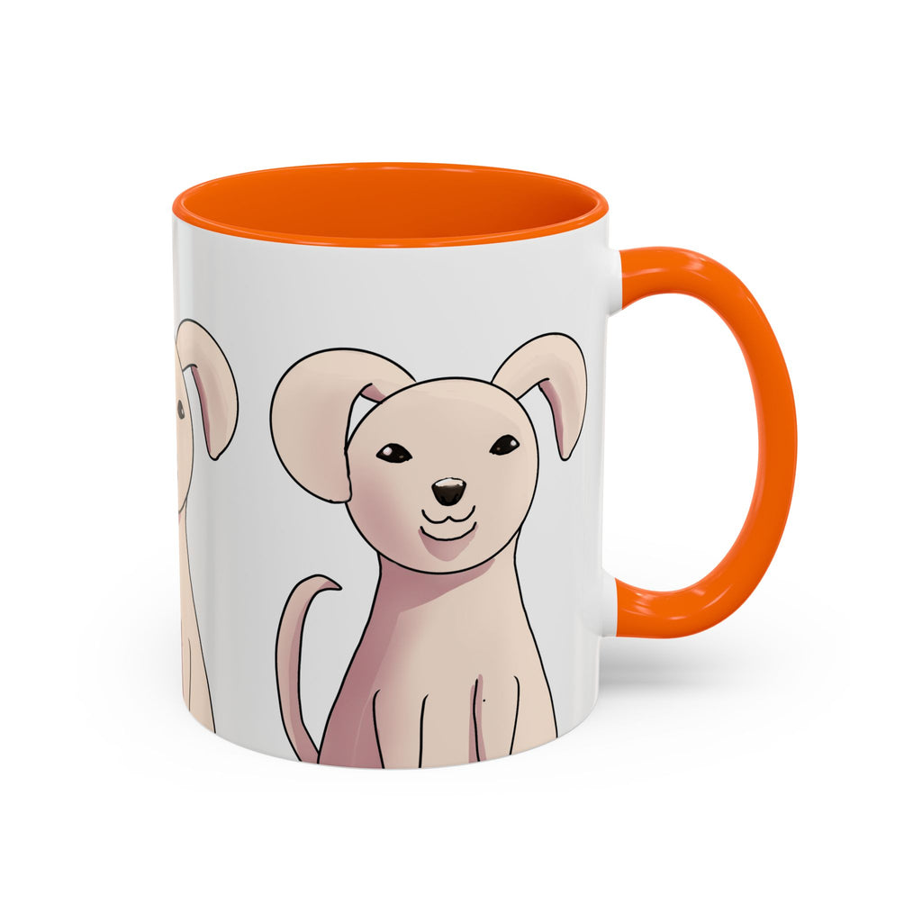 Cute Pink Puppy Coffee Mug - Accent 11/15oz