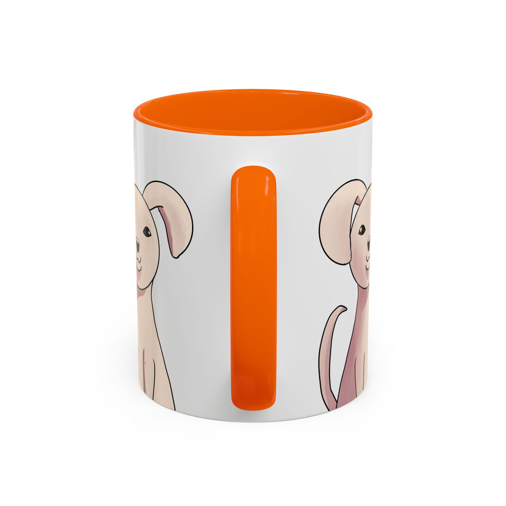 Cute Pink Puppy Coffee Mug - Accent 11/15oz