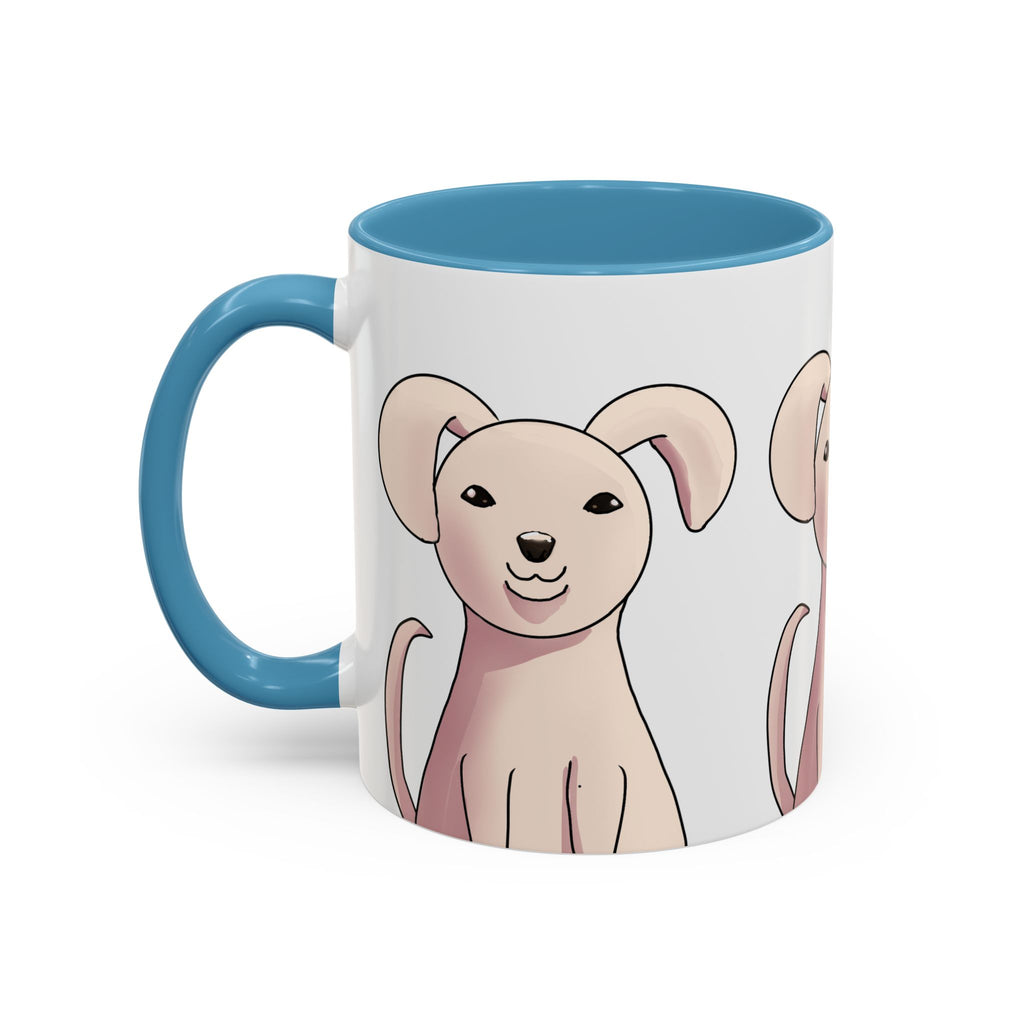 Cute Pink Puppy Coffee Mug - Accent 11/15oz