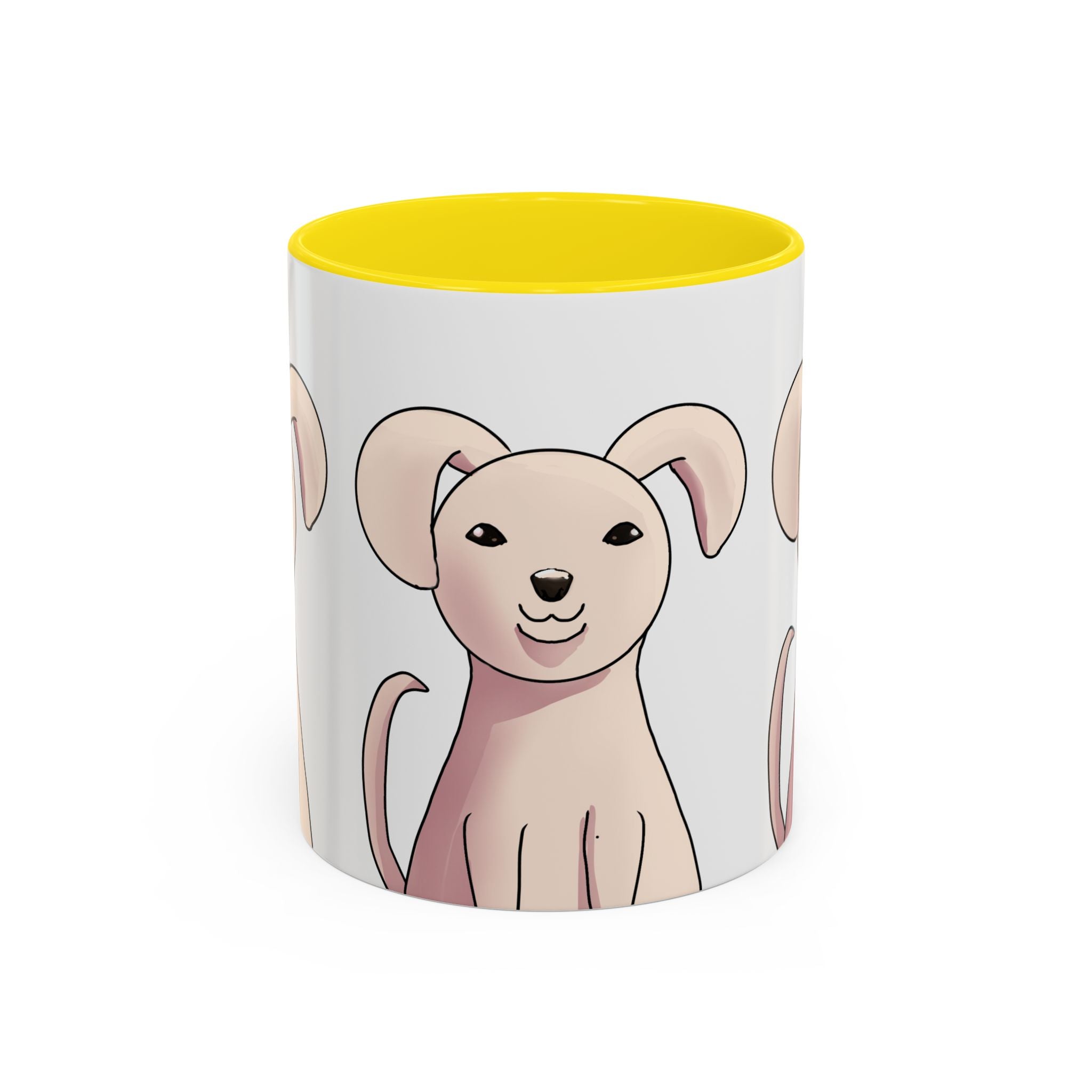 Cute Pink Puppy Coffee Mug - Accent 11/15oz