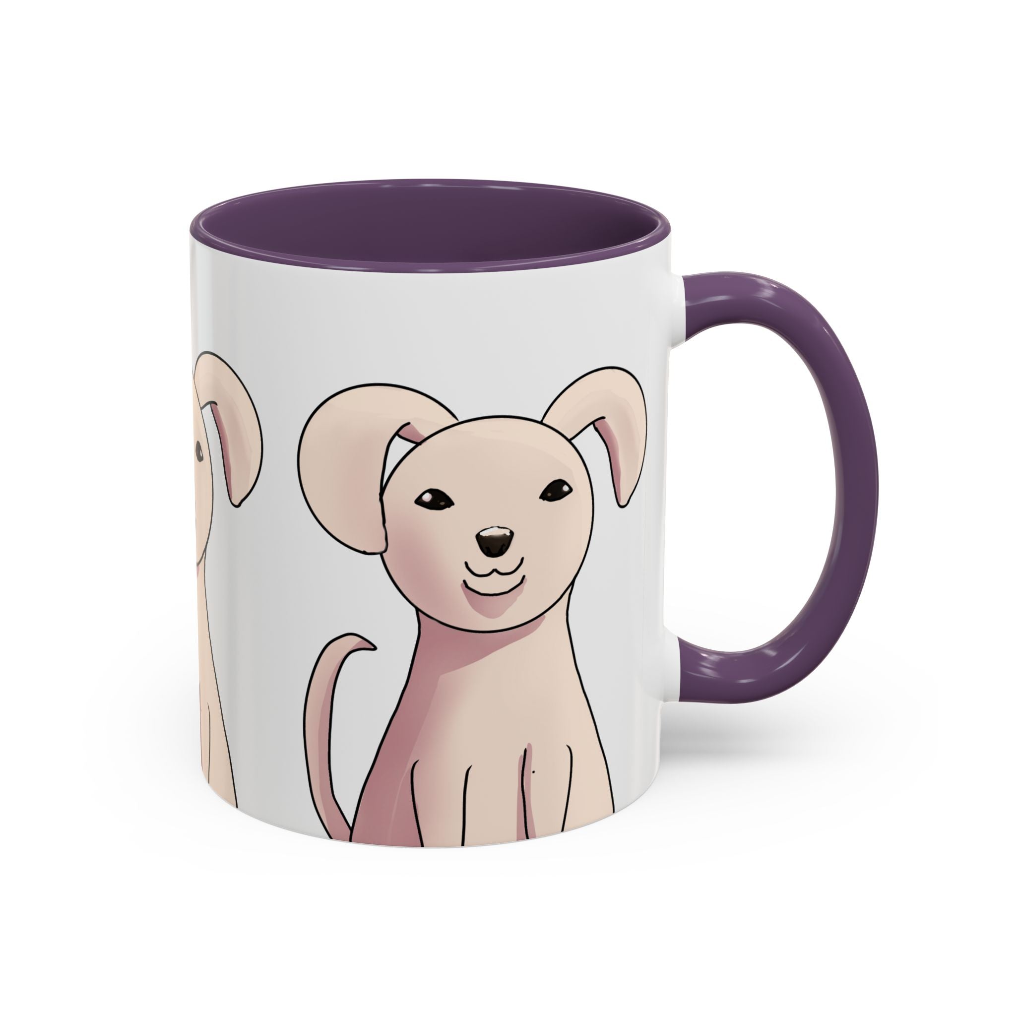 Cute Pink Puppy Coffee Mug - Accent 11/15oz