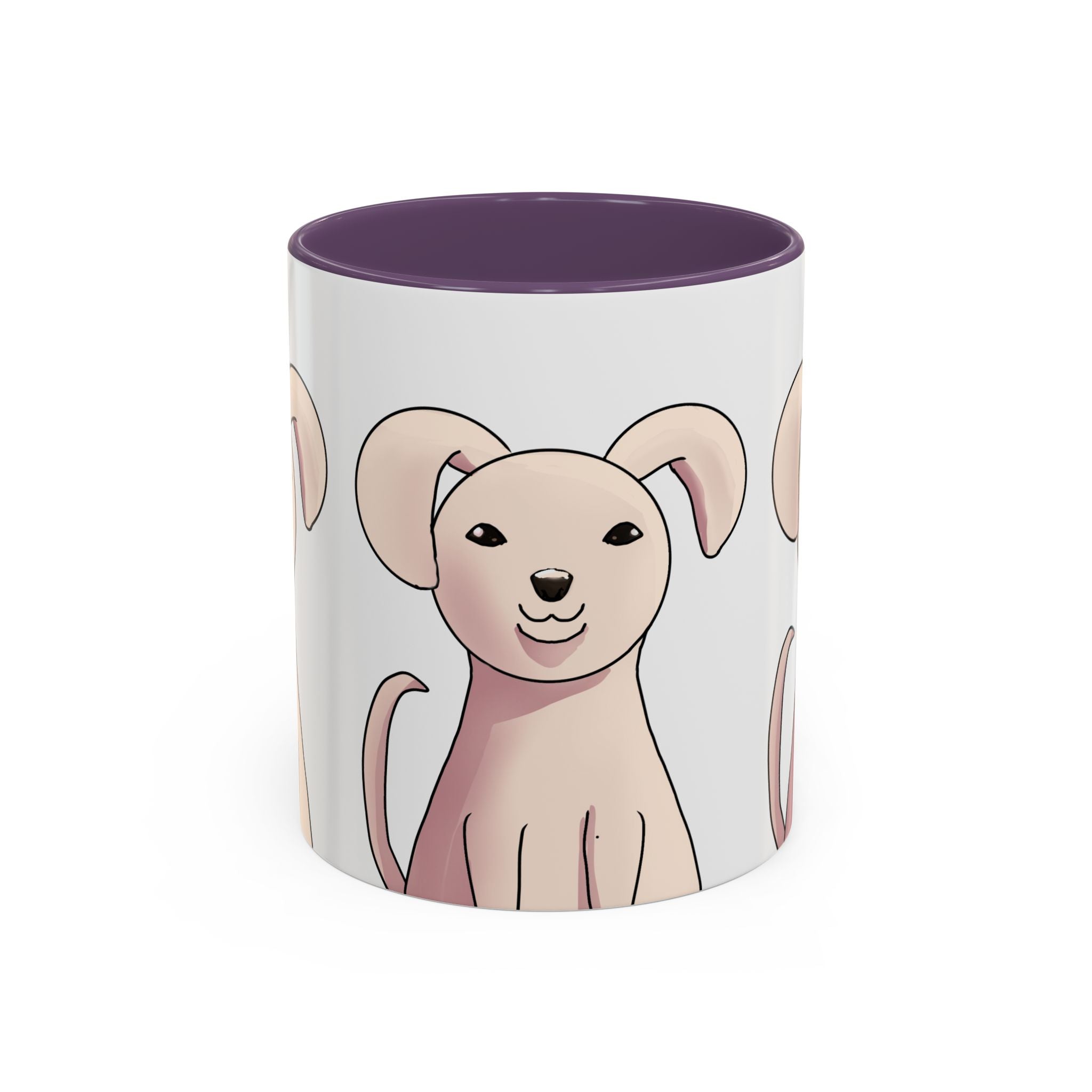 Cute Pink Puppy Coffee Mug - Accent 11/15oz